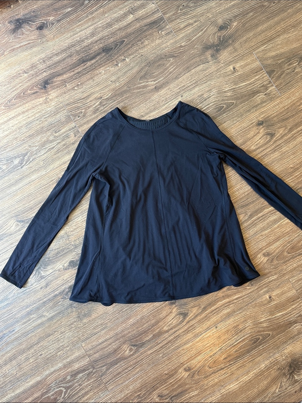 Lululemon Long Sleeve Shirt Black size 12